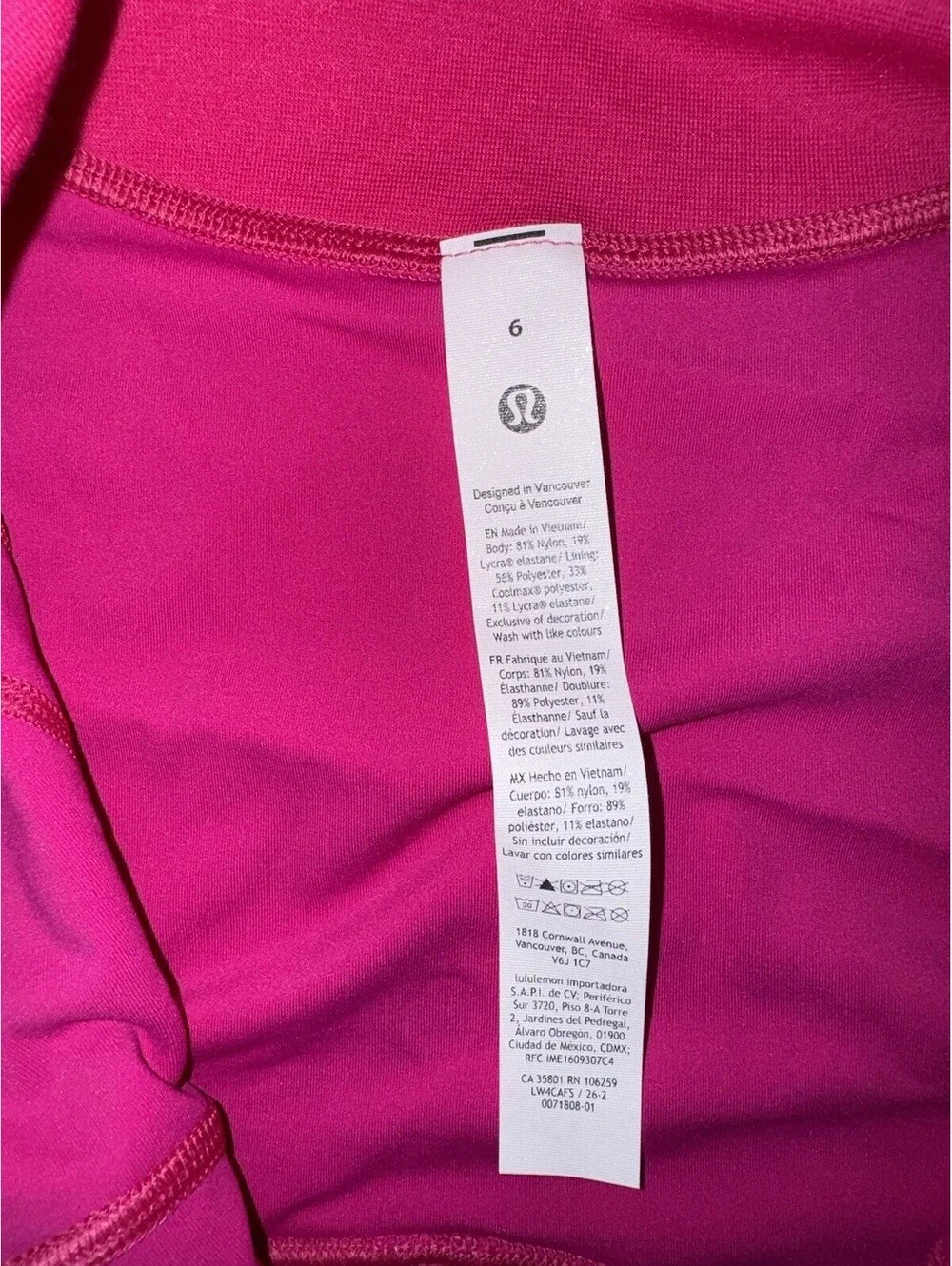 N/A lululemon define